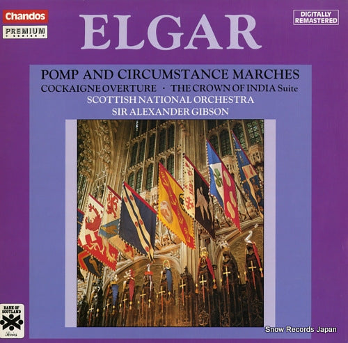 GIBSON, SIR ALEXANDER elgar; pomp and circumstance marches CBR1012