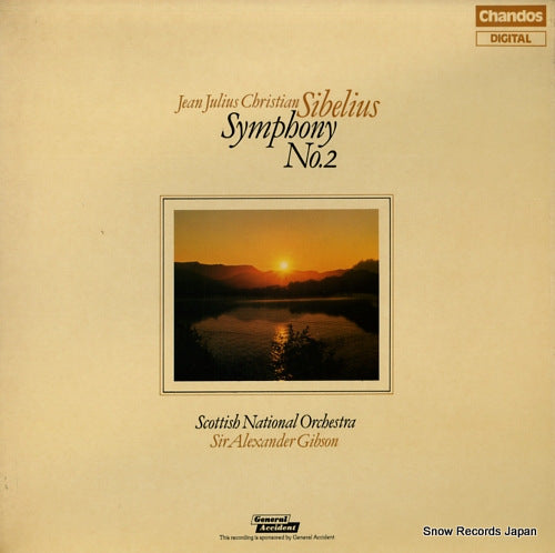 GIBSON, SIR ALEXANDER sibelius; symphony no.2 ABRD1062