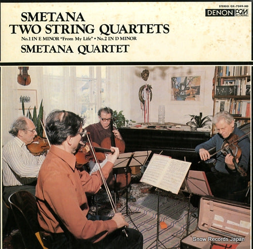 SMETANA QUARTET smetana; two string quartets OX-7049-ND