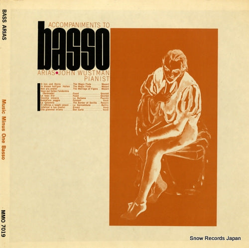 WUSTMAN, JOHN accompaniments to basso arias MMO7019