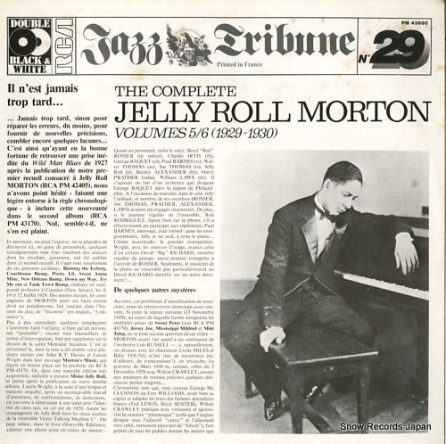 MORTON, JELLY ROLL the complete jelly roll morton vol.5/6 PM43690