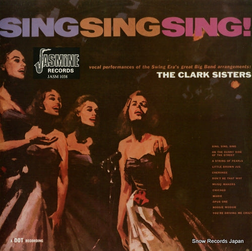 CLARK SISTERS, THE sing sing sing! JASM1038