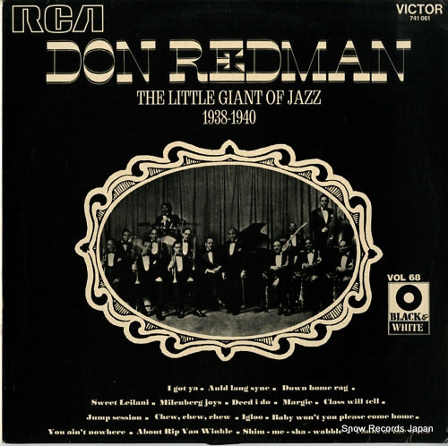 REDMAN, DON the little giant of jazz 1938-1940 741061