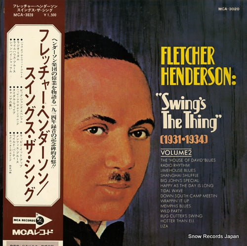 HENDERSON, FLETCHER swing's the thing volume2 MCA-3020