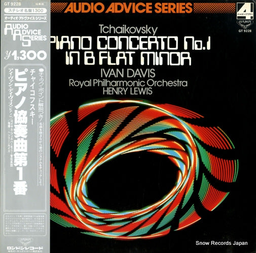 DAVIS, IVAN tchaikovsky; piano concerto no.1 in b flat minor op.23 GT9228