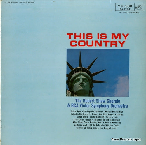 SHAW, ROBERT this is my country RA-2164