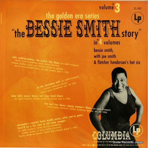 SMITH, BESSIE the bessie smith story vol.3 CL857