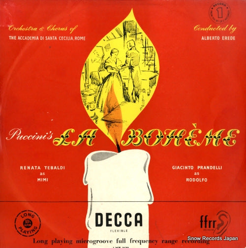 EREDE, ALBERTO puccini; la boheme LXT2622