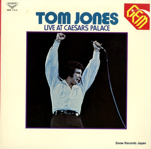 JONES, TOM live at caesars palace GEM113
