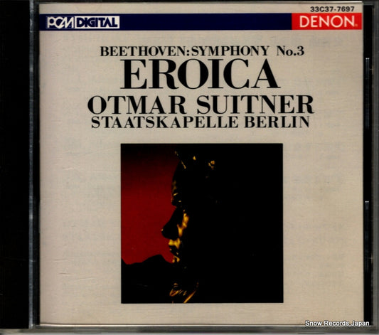 SUITNER, OTMAR beethoven; symphony no.3 "eroica" 33C37-7697