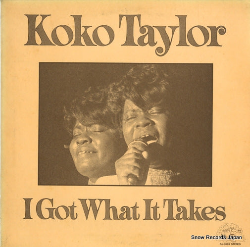 TAYLOR, KOKO i got what it takes PA-3093
