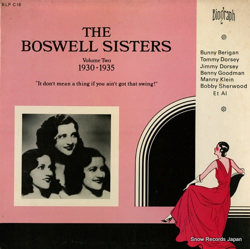 BOSWELL SISTERS, THE the boswell sisters volume two 1930-1935 BLPC16