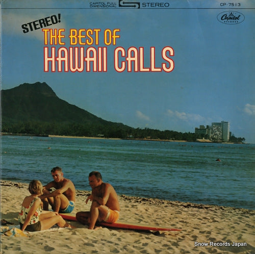 EDWARDS, WEBLEY, AND THE HAWAII CALLS stereo! the best of hawaii calls CP7513