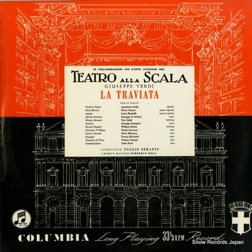 SERAFIN, TULLIO verdi; la traviata 33CX1370