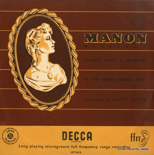 WOLFF, ALBERT massenet; manon LXT2618