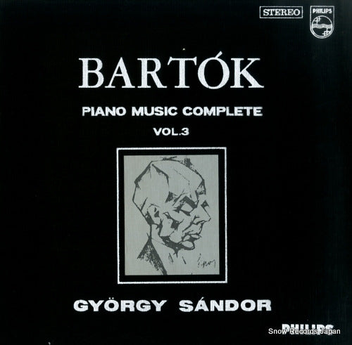 SANDOR, GYORGY bartok; piano music complete vol.3 SFL-7933