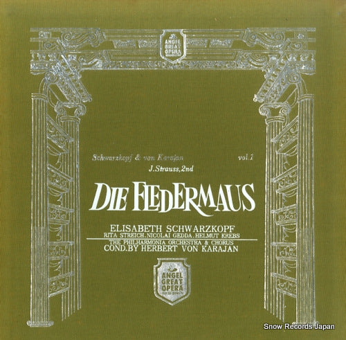 KARAJAN, HERBERT VON j.strauss; die fledermaus AB-9167