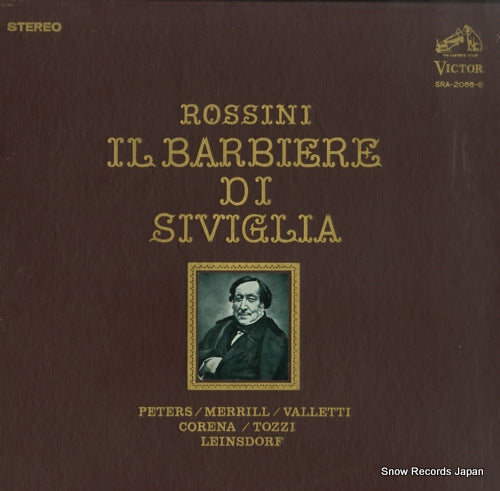 LEINSDORF, ERICH rossini; il barbiere di siviglia SRA-2066