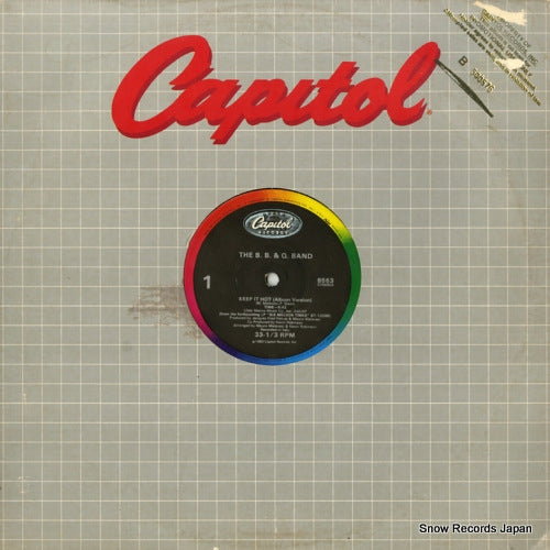 B.B. AND Q. BAND, THE keep it hot 8563