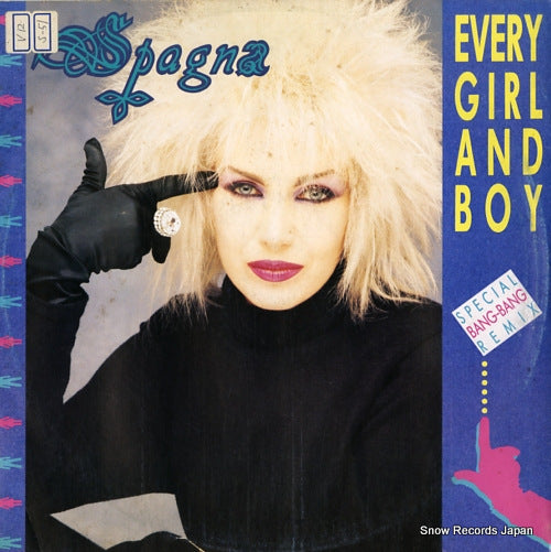 SPAGNA every girl and boy (special bang bang remix) CBS6516089