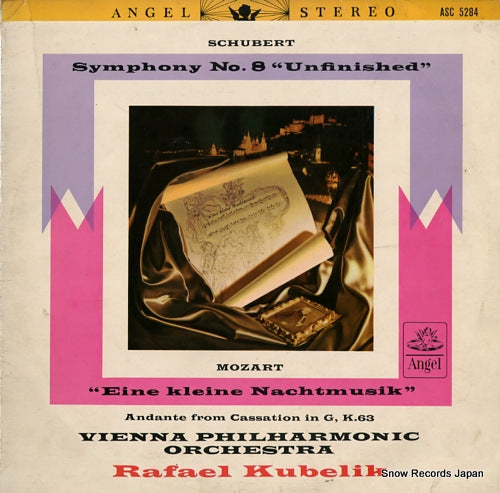 KUBELIK, RAFAEL shubert; symphony no.8 "unfinished" ASC-5284