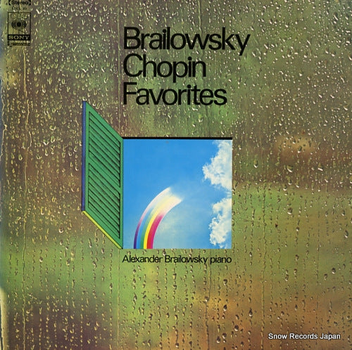 BRAILOWSKY, ALEXANDER brailowsky chopin favorites SOCL-69