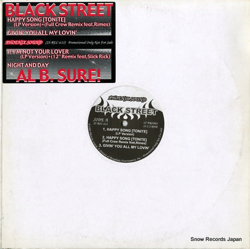 BLACKSTREET happy song / givin' you all my lovin' 25-REC-611