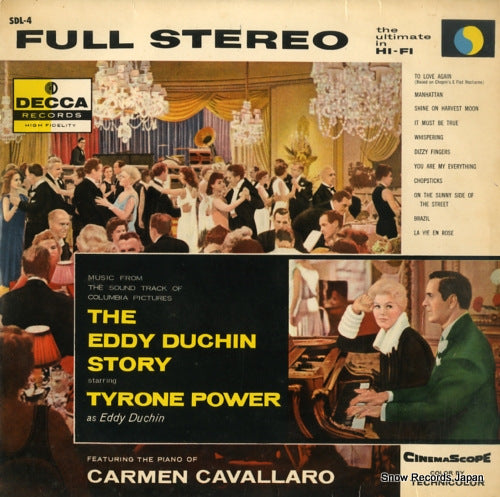 CAVALLARO, CARMEN the eddy duchin story SDL-4