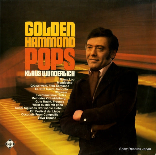 WUNDERLICH, KLAUS golden hammond pops 6.28075