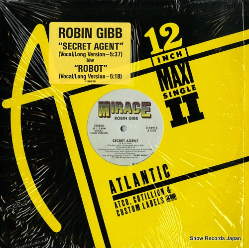 GIBB, ROBIN secret agent / robot 0-96916