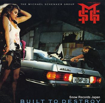 SCHENKER, MICHAEL, GROUP, THE built to destroy WWS-91064