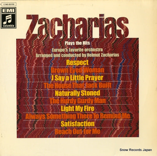 ZACHARIAS, HELMUT zacharias plays the hits 1C062-28018