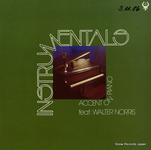 NORRIS, WALTER instrumentals accent on piano INT192592