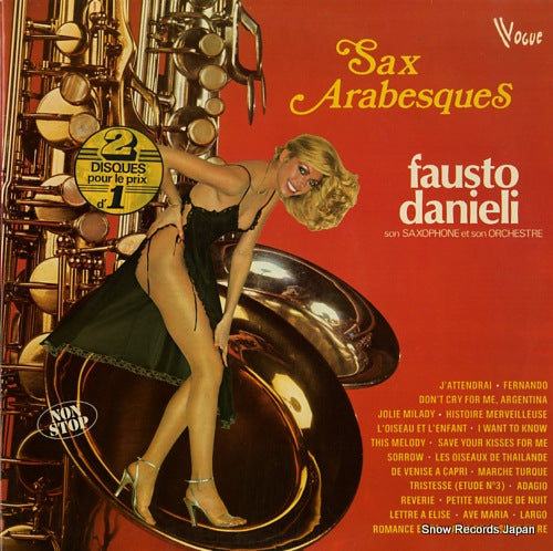DANIELI, FAUSTO sax arabesques LDA4503A