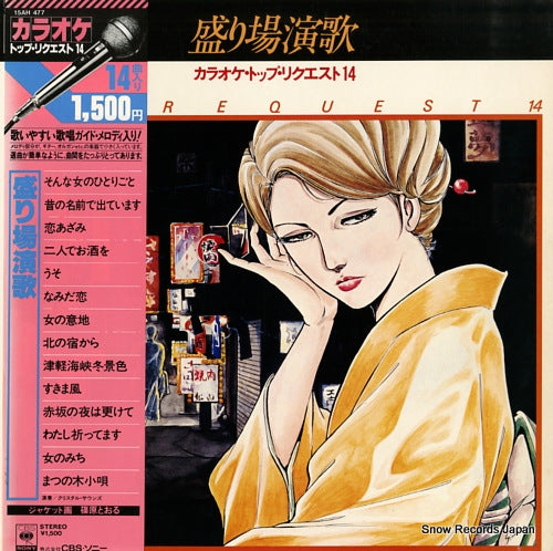 CRYSTAL SOUNDS karaoke top request 14 - sakariba enka 15AH477