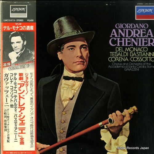 GAVAZZENI, GIANANDREA giordano; andrea chenier L54C-5147