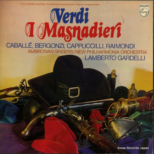 GARDELLI, LAMBERTO verdi; i masnadieri 18PC-65