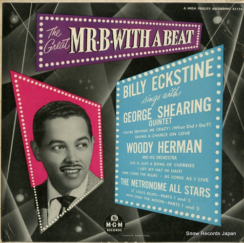 ECKSTINE, BILLY the great mr. b. with a beat E3176