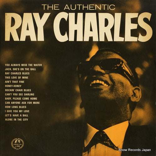 CHARLES, RAY the authentic ray charles J-1250