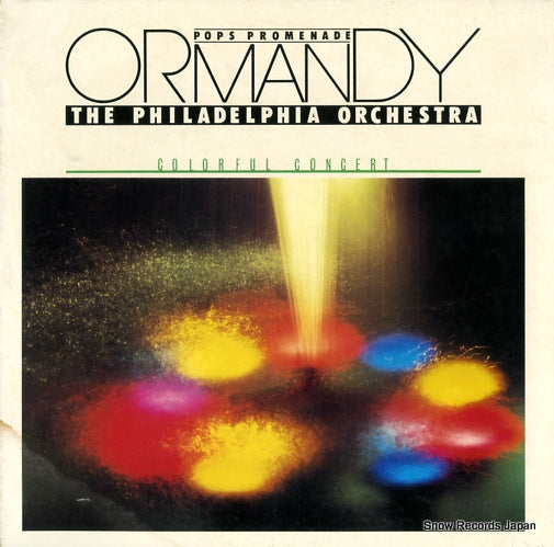 ORMANDY, EUGENE colorful concert 30AC1196