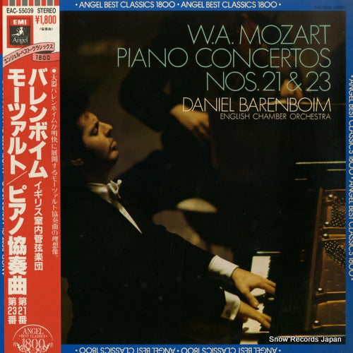 BARENBOIM, DANIEL mozart; piano concertos nos.21 & 23 EAC-55039