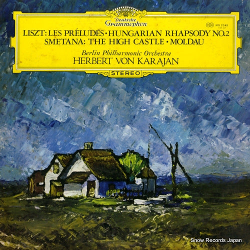 KARAJAN, HERBERT VON smetana; the high castle/moldau MG2048