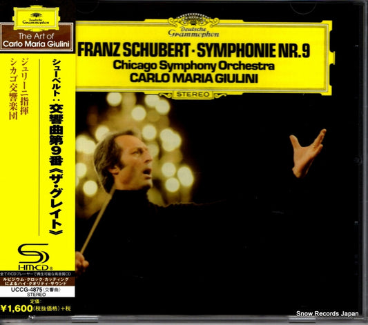 GIULINI, CARLO MARIA schubert; symphonie nr.9 UCCG-4875