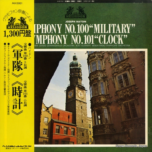 SUITNER, OTMAR haydn; symphony no.100 "military", 101 "clock" MH5001