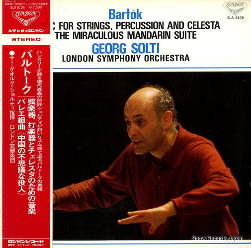 SOLTI, GEORGE bartok; music for strings percussion and celesta SLA6106