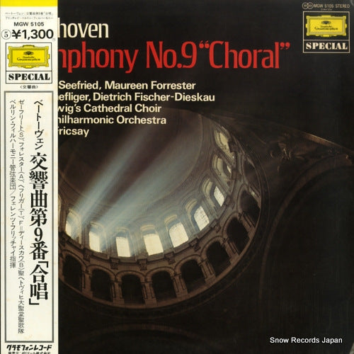FRICSAY, FERENC beethoven; symphony no.9, "choral" MGW5105