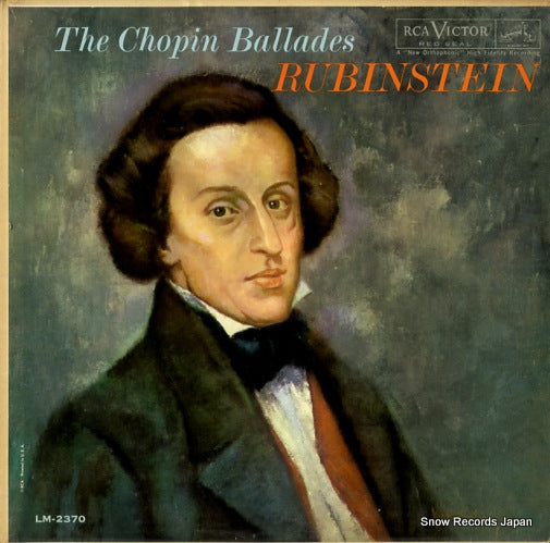 RUBINSTEIN, ARTUR the chopin ballades LM-2370