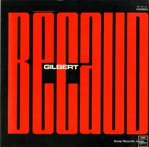 BECAUD, GILBERT gilbert becaud OP-8715