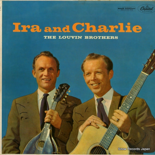 LOUVIN BROTHERS, THE ira and charlie T910