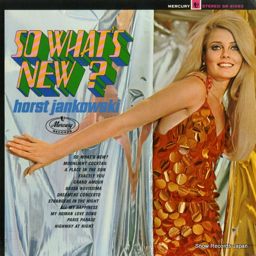 JANKOWSKI, HORST so what's new? SR61093